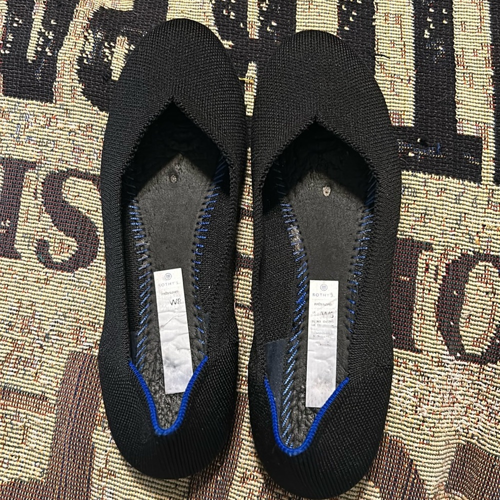 Rothy’s Black Flat - size 8